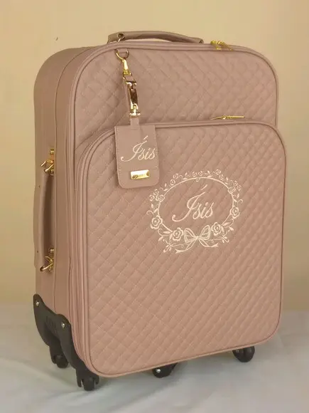 Kit Maternidade Mala de bagagem 360 graus + Bolsa tam. G