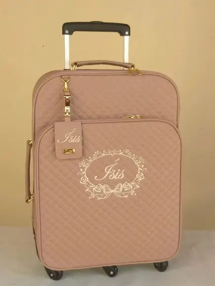 Kit Maternidade Mala de bagagem 360 graus + Bolsa tam. G