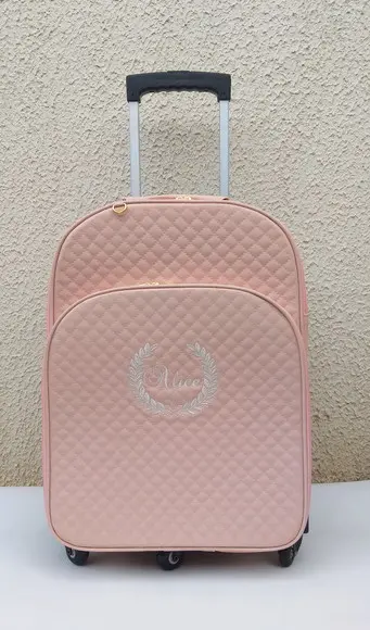 Mala de rodinha + bolsa passeio M
