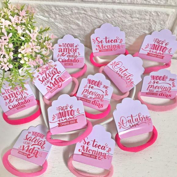 Xuxinhas Personalizadas Outubro Rosa | Pegue e Monte