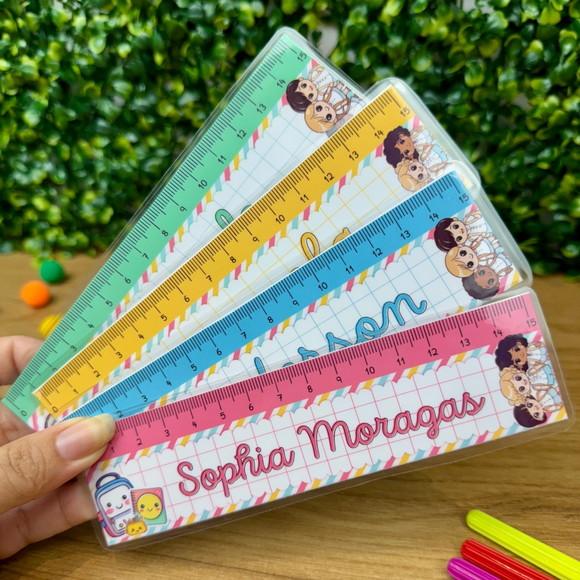 Régua Tabuada Personalizada Volta as Aulas