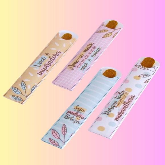 Mini Lixa Brinde Personalizado Dia da Mulher | Pegue e Monte