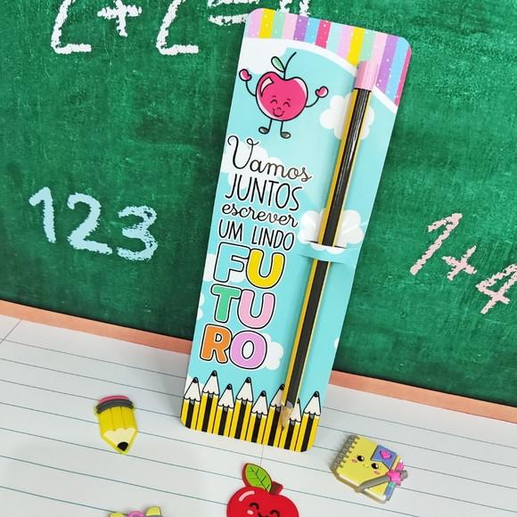 Card com Lápis Personalizado Dia das Mães | Pegue e Monte