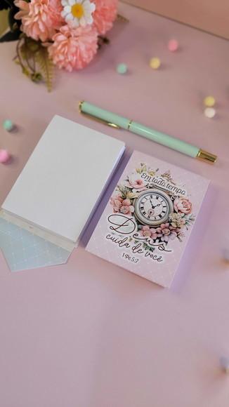 Bloquinho Personalizado Dia da Mulher 14x9 cm