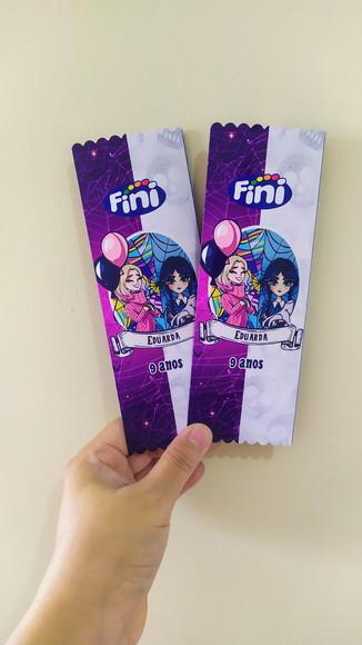 Fini Wandinha Personalizado