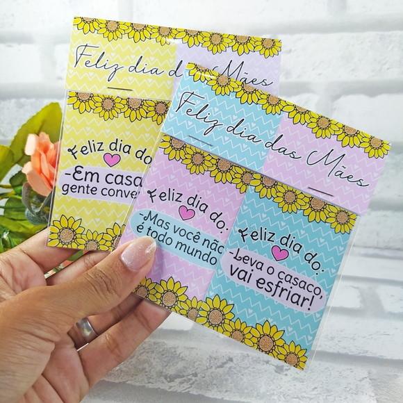 Imã de Geladeira com Frases Divertidas Dia das Mães