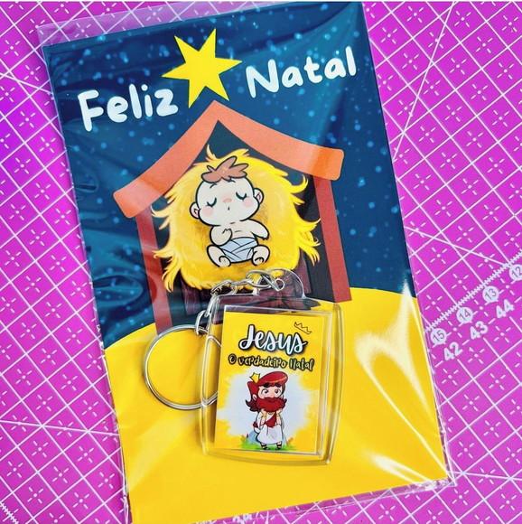 Chaveiro Personalizado Brinde Natal