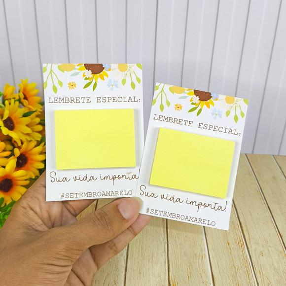 Post It Personalizado Setembro Amarelo