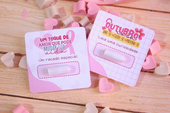 Card com Pílulas Outubro Rosa