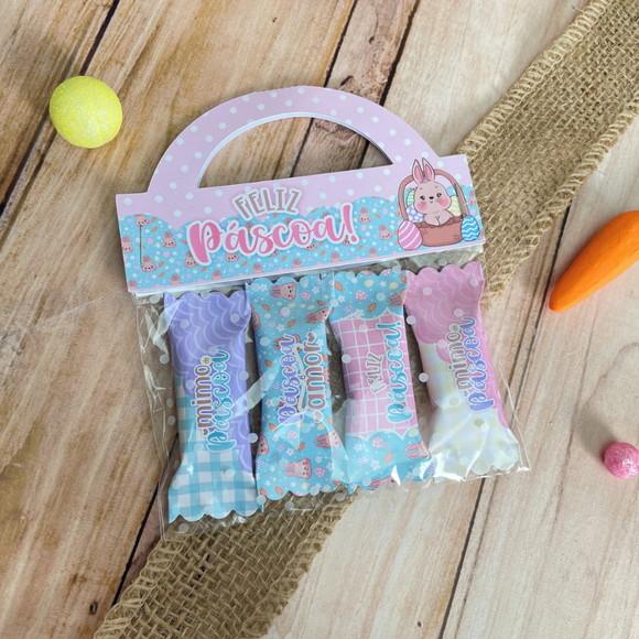 Balas com Lapelas Personalizadas Páscoa