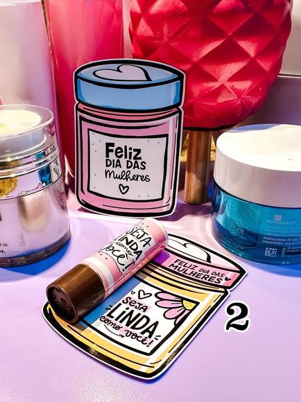 Card Personalizado com Hidratante Labial Dia das Mães