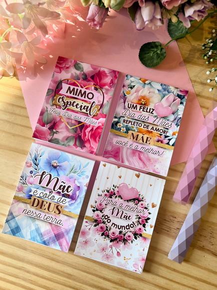 Bloquinho Personalizado Dia das Mães 14x9 cm