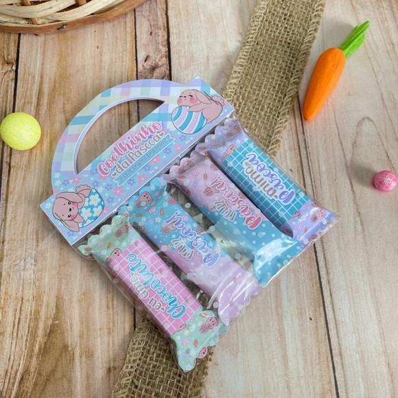 Balas com Lapelas Personalizadas Páscoa