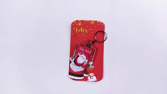 Chaveiro Personalizado Brinde Natal
