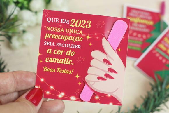 Porta Mini Lixa Natal