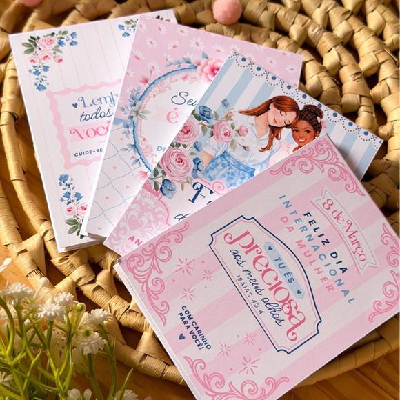 Bloquinho Personalizado Dia da Mulher 10x7