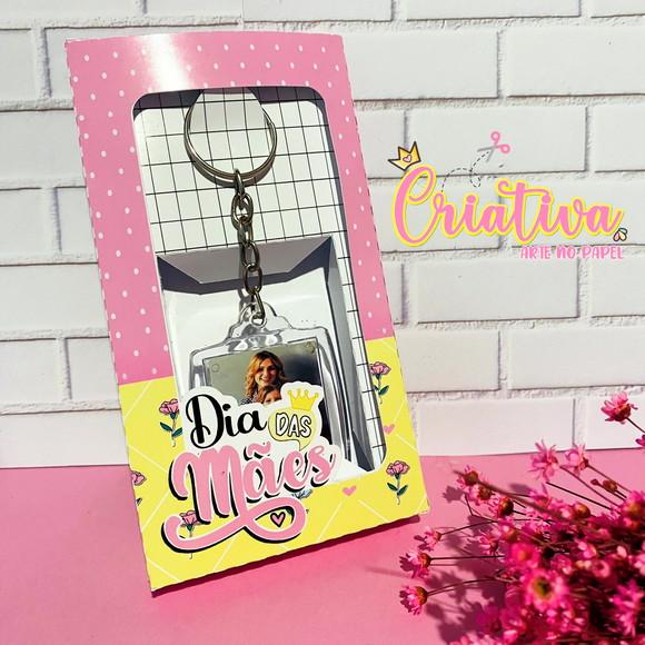 Chaveiro Personalizado Brinde Dia das Mães