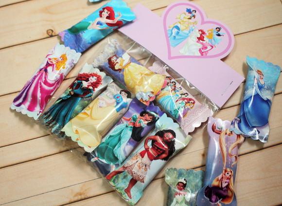 Lapela com Balas Personalizadas Princesa da Disney