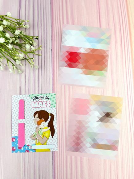 Mini Lixa Brinde Personalizado Dia das Mães | Pegue e Monte