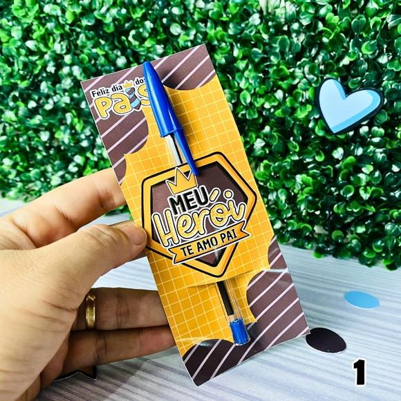 Card com Caneta Mimo Dia dos Pais
