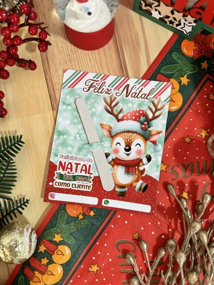 Porta Mini Lixa Natal