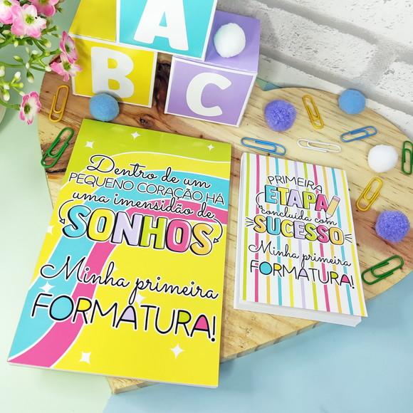Bloquinho Personalizado Formatura 10x7 cm