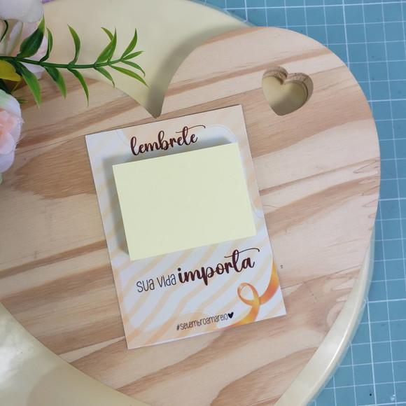 Post It Personalizado Setembro Amarelo