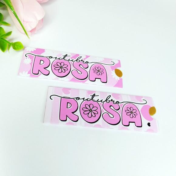 Mini Lixa Personalizada Outubro Rosa
