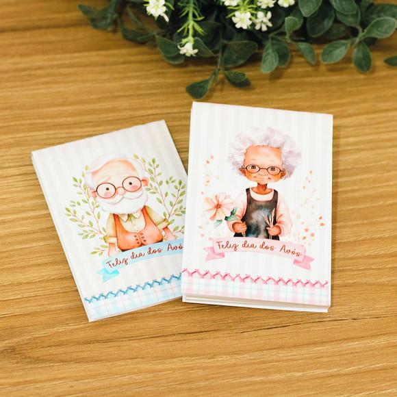 Bloquinho Personalizado Dia dos Avós 10x7 cm
