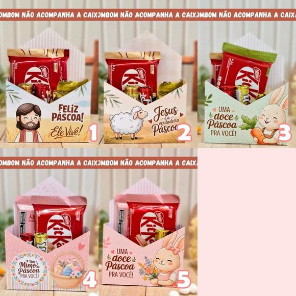 20 Caixas Sabonete Personalizadas Páscoa | Pegue e Monte