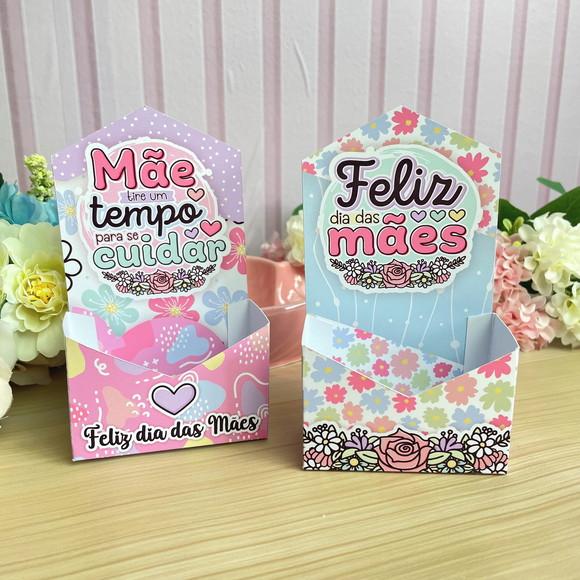 Caixas Sabonete Personalizadas Dia das Mães | Pegue e Monte