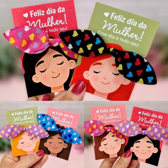 Card Personalizado e Xuxinhas Dia da Mulher | Pegue e Monte