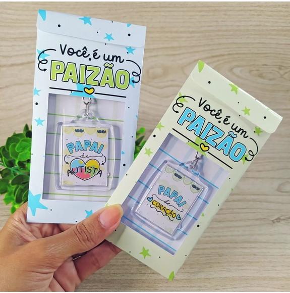 Chaveiro Personalizado Brinde Dia dos Pais
