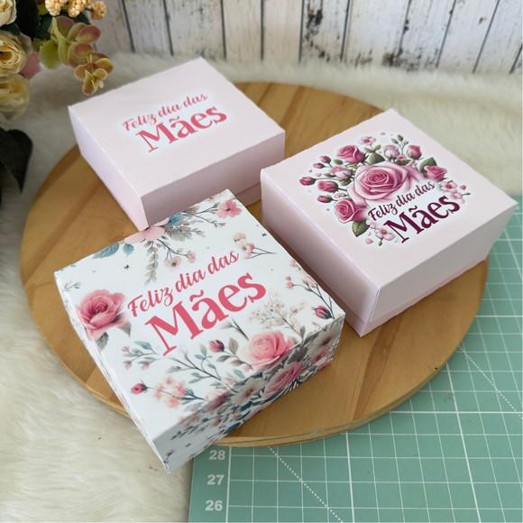 20 Caixas Personalizadas Dia das Mães | Pegue e Monte