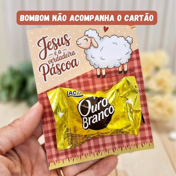 Cartão Personalizado para Páscoa 12x9 (sem Bombom)