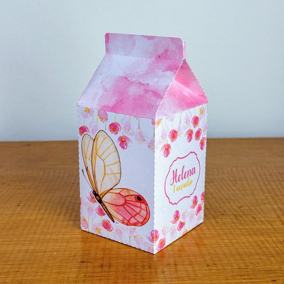 Caixa Milk Borboletas | Pegue e Monte