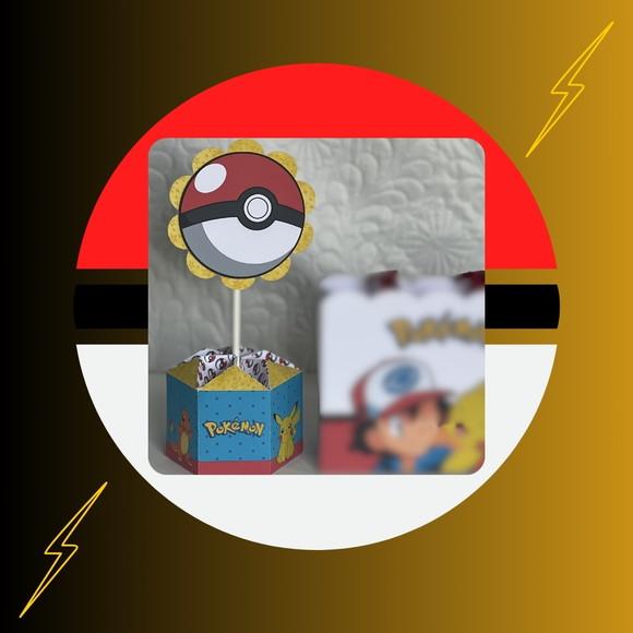 Pegue e Monte - 10 Centro de Mesa Pokémon