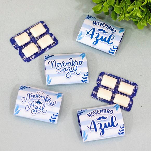 Chicletes Personalizados Novembro Azul