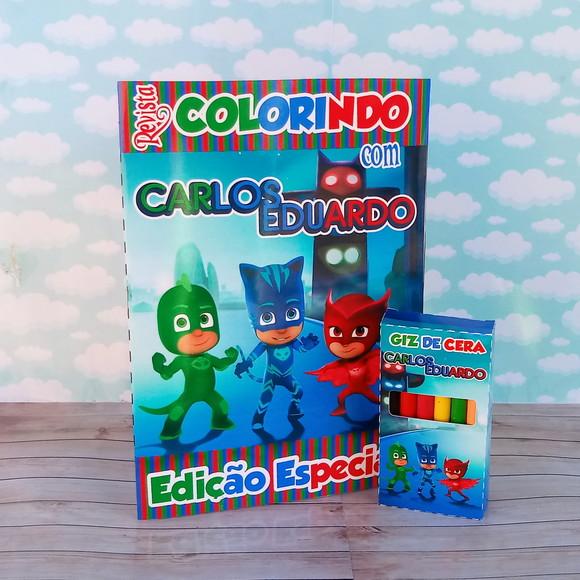 Kit de Colorir Personalizado Festa Infantil