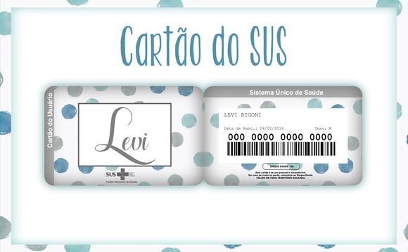 Cartão do Sus Personalizado Poá