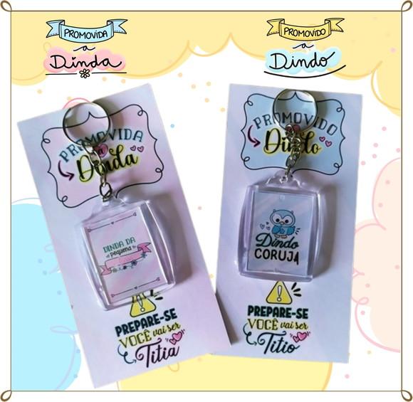 Chaveiro Personalizado Brinde Batizado