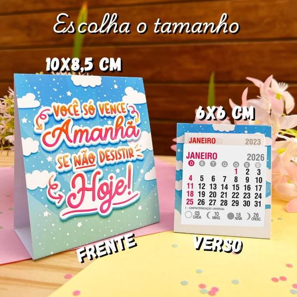 Calendário Personalizado 2026 | Modelo 10x8,5