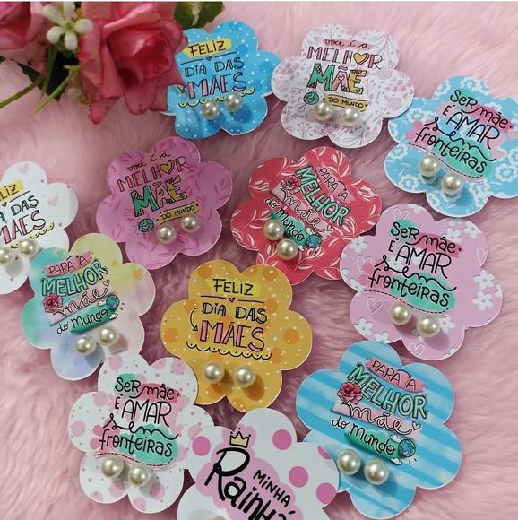 Brinco Mimo Lembrancinha Personalizada Dia das Mães