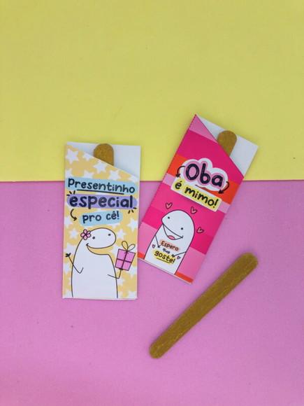 Mini Lixa Brinde Personalizado Flork