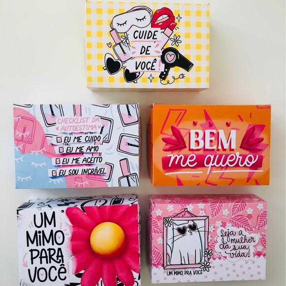 20 Caixas Personalizadas Dia da Mulher
