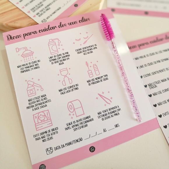 Card com bala personalizada e mimo