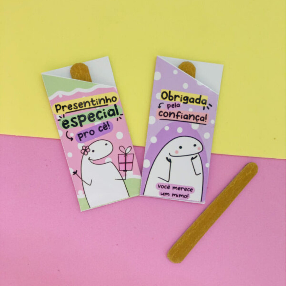 Mini Lixa Brinde Personalizado Flork