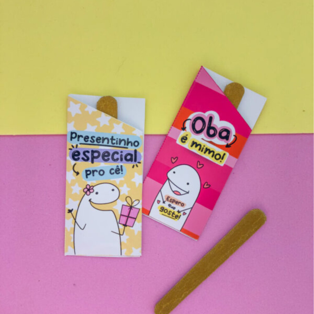 Mini Lixa Brinde Personalizado Flork
