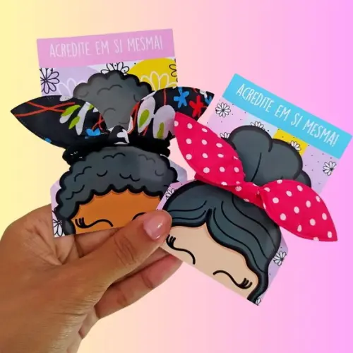 Card Personalizado e Xuxinhas Dia da Mulher | Pegue e Monte