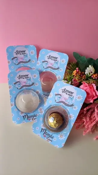 Cartão com Blister Dia das Mães (sem Bombom)